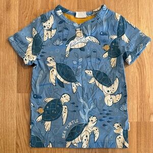 Metaday Sea Turtle Blue Kids Shirt